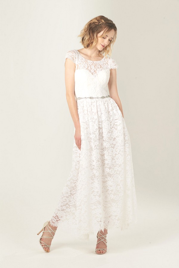 Poppy - Ankle length Wedding Dress