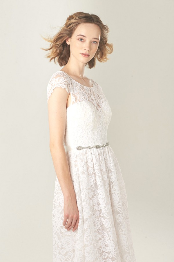 Poppy - Ankle length Wedding Dress