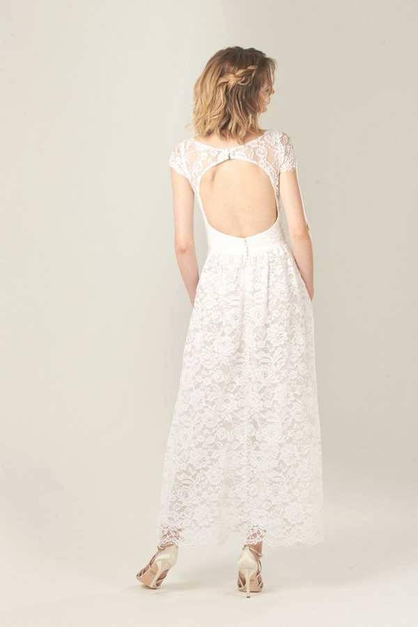Poppy - Ankle length Wedding Dress