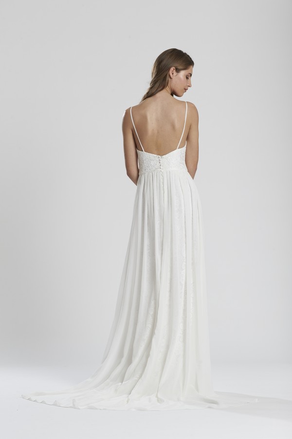 Cinnamon Fern Wedding Dress