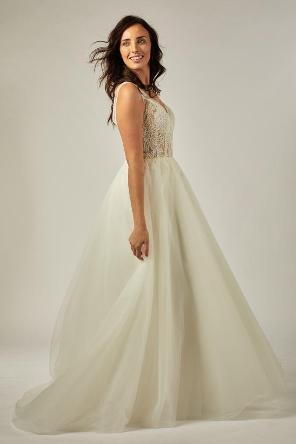 Lavender Wedding Dress