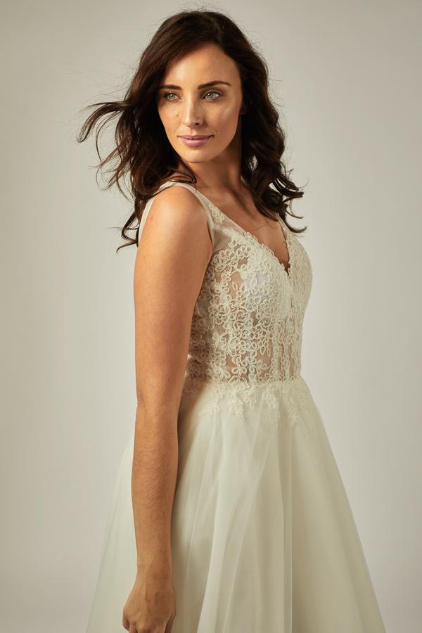 Lavender Wedding Dress