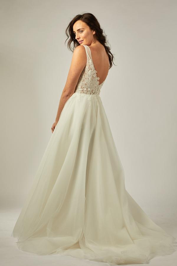 Lavender Wedding Dress