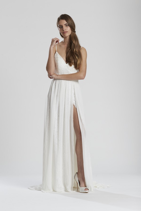 Cinnamon Fern Wedding Dress