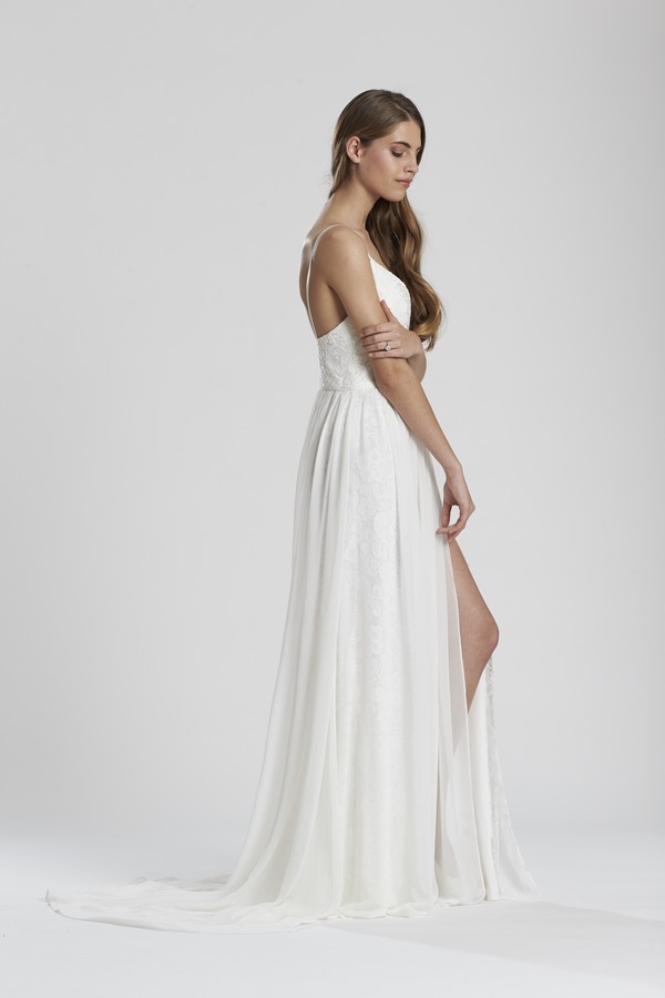 Cinnamon Fern Wedding Dress