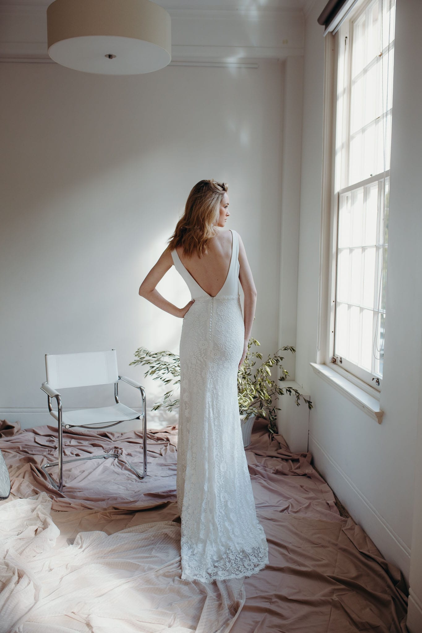 Daisy-Viola Lace-Wedding Dress-Lopdell-Portrait-CCS109670