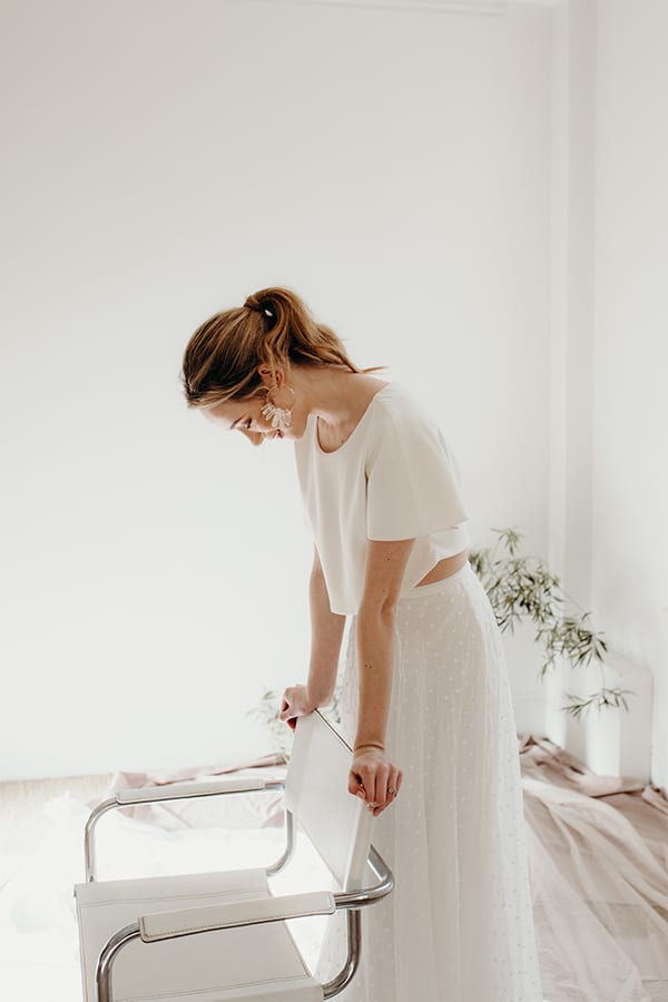 Flora Top and Skirt Wedding Dress