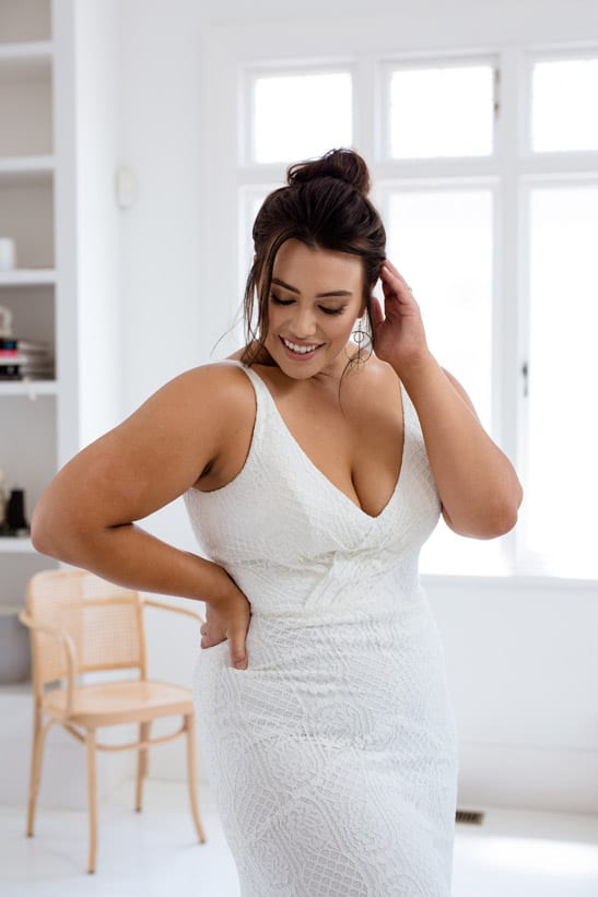 Posie classic gorgeous lace wedding dress