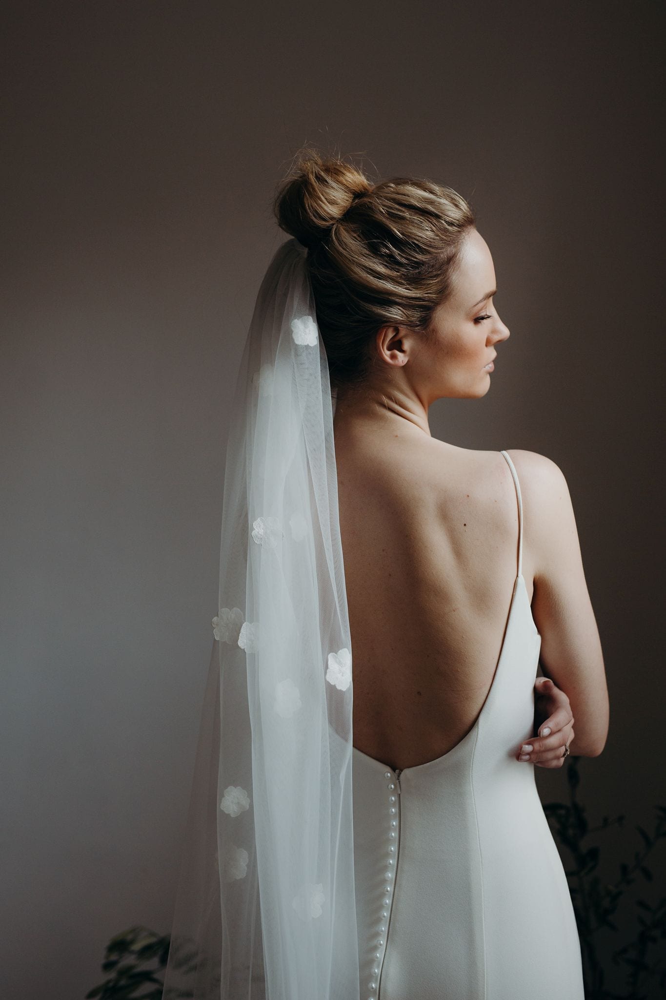 lavant chapel length sakura lace veil