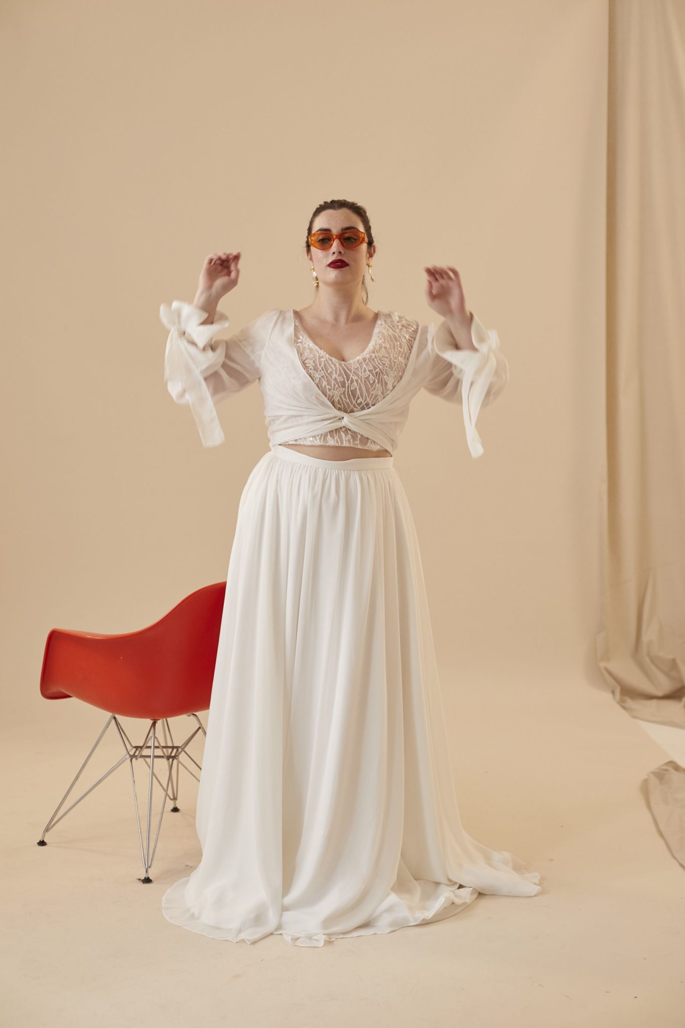 Fay-Skirt-Ginger-Top-Amara-Georgette-Crepe_111916